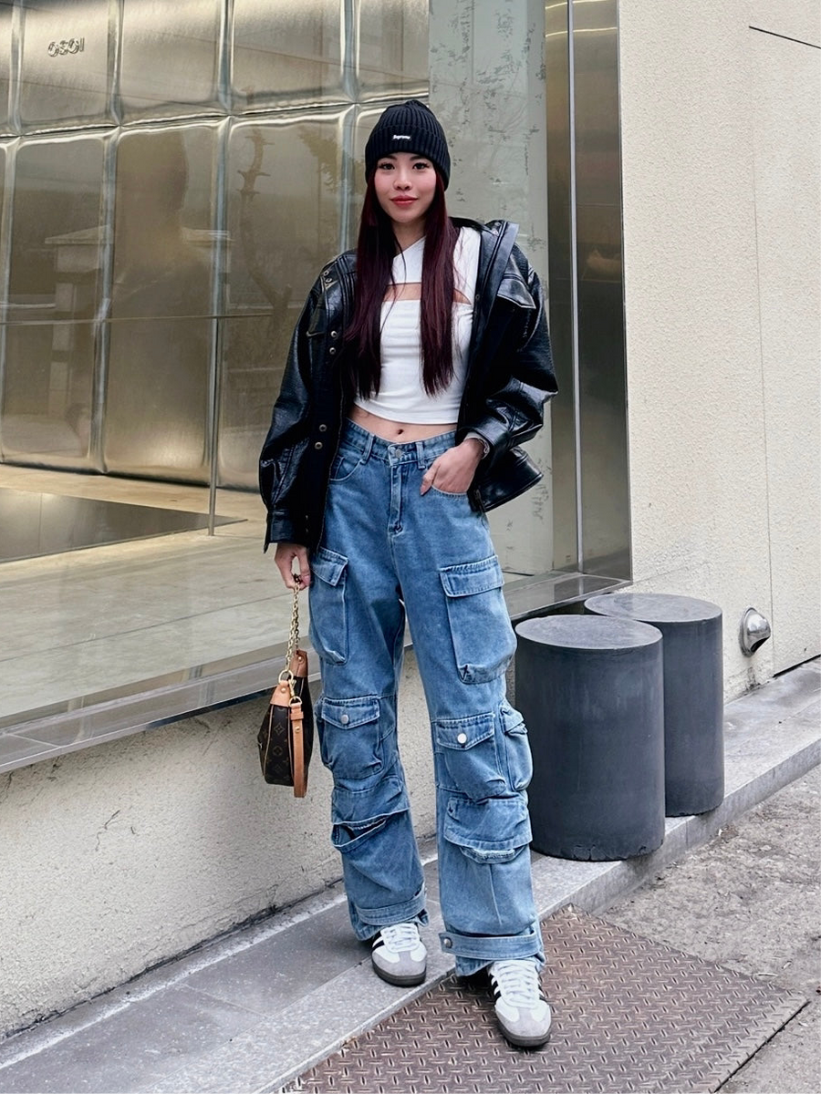 Daphne Cargo Jeans (Baggy) – Jleepicks