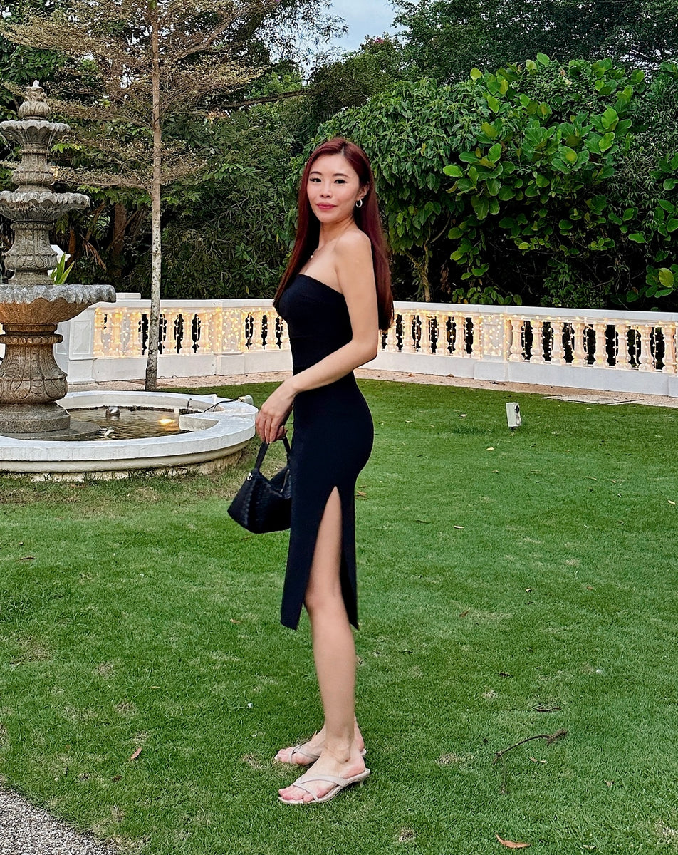 Classic Tube Dress (Black/White) – Jleepicks