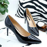 *Premium* Pointed Classic Heels (Nude/ Black)