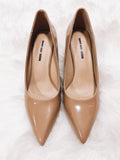 *Premium* Pointed Classic Heels (Nude/ Black)