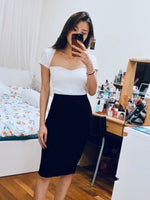 Classic Black Skirt (Stretchable)