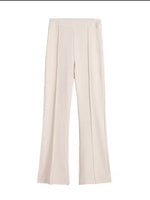 Bootcut Flare Pants (Cream/ Black)